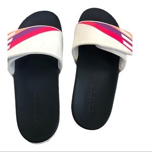 adidas 3 stripe slides